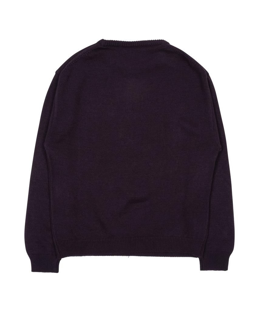 THE COLDEST MOMENT Tcm Starfish Mini Logo Knit (Purple)
