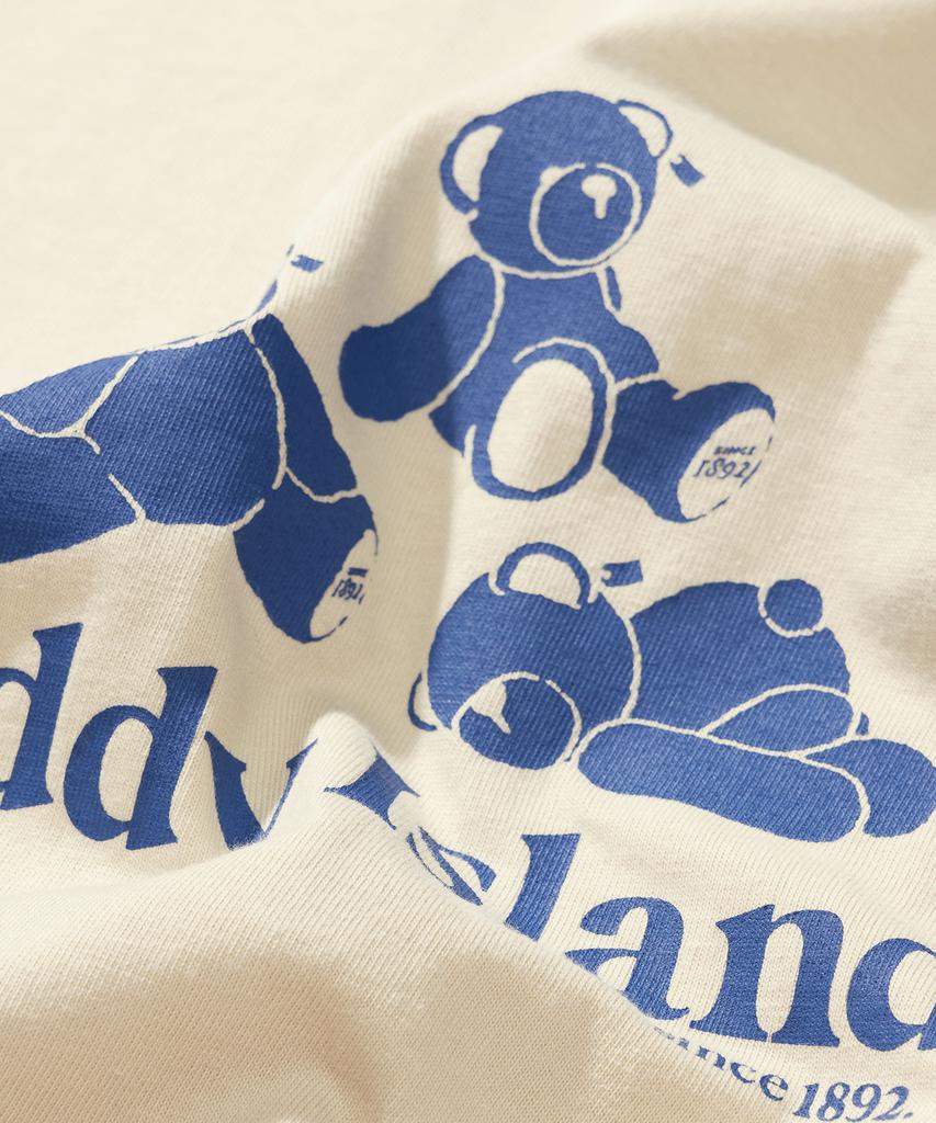 TEDDYISLAND Три Медвежонка Короткий Рукав Слоновая Кость