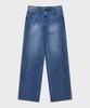 FALLETT [Fallettxlee] Washed Denim Pants Blue
