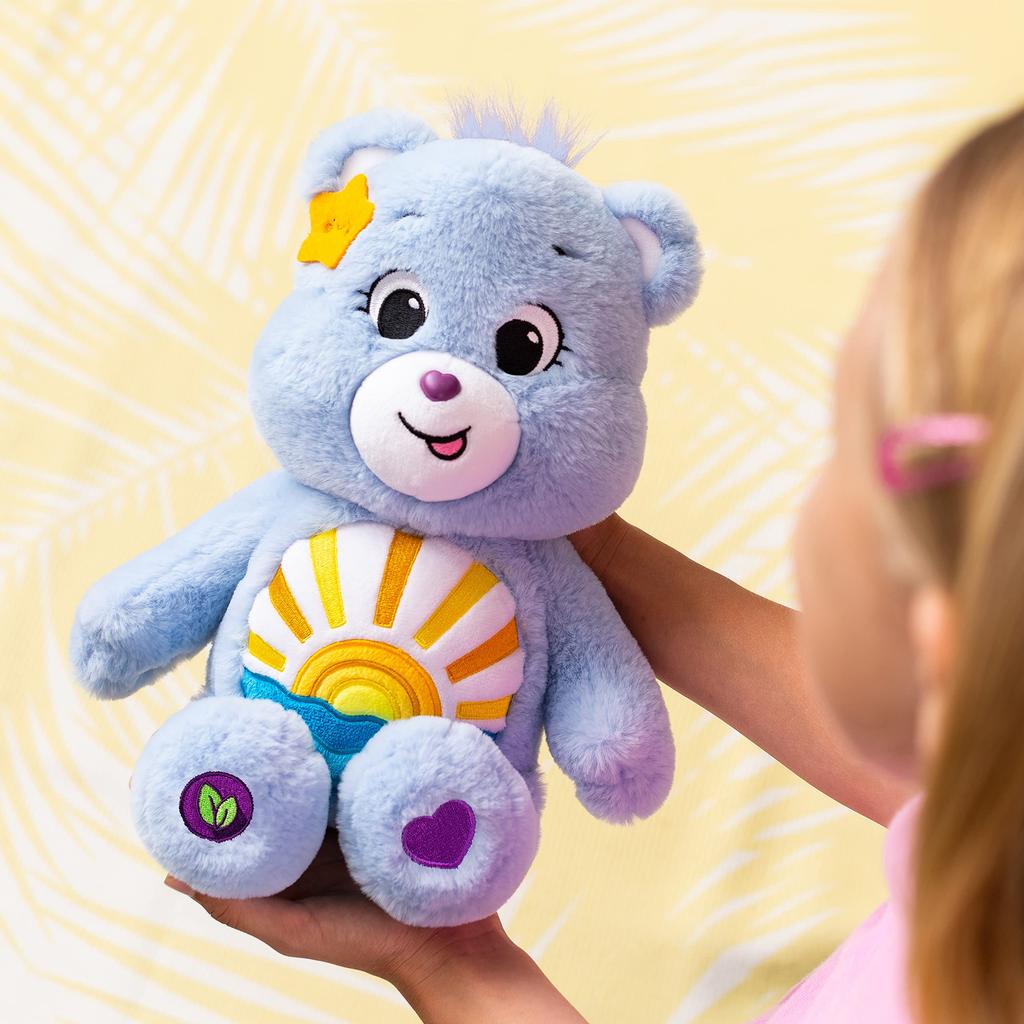 Care Bears Medium Plush Sea Friend Bear Amazon Exclusive 14-inch - - Soft, Cuddly, Eco-Friendly!
