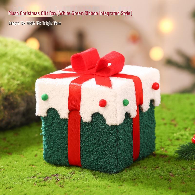 Рождественский Вечер Яблочная Подарочная Коробка - Креативная Упаковка для Конфет в Виде Маленького Домика для Детей