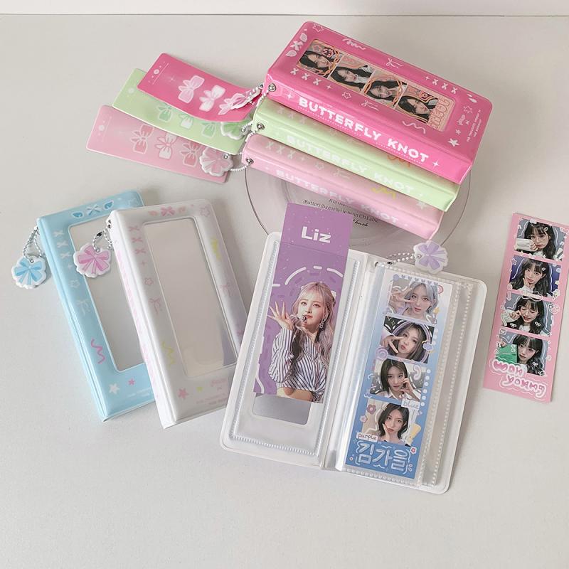 For 2x6 Inch Photo Strips Album 20 Pages 40 Photos Multicolors Photo Booth Frame Photo Booth Album