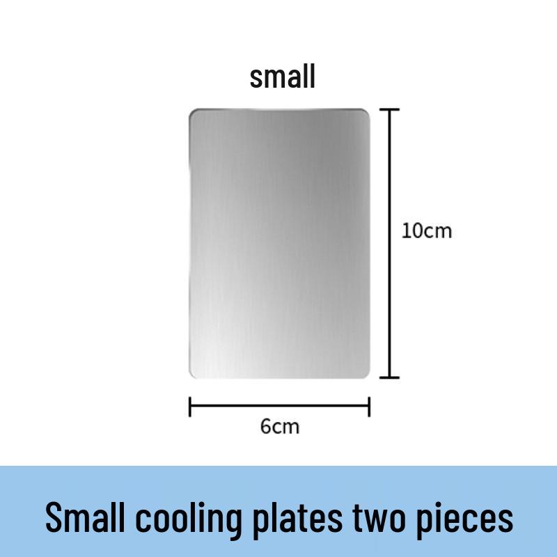 Aluminum Pet Cooling Pad for Rabbits and Hamsters - Summer Heat Relief and Insulation Sheet