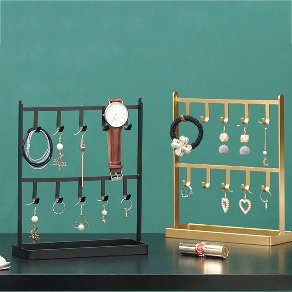 Fashion Accessories Jewelry Display Stand Key Chain Hanger Bracelet Holder Metal Jewelry Display