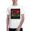 Copy of Black American Heritage Flag Men TShirt Oversized T Shirts Mens Crew Neck Cotton Tees Short Summer Male