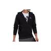 Adidas Essentials Logo Print Drawstring Hooded Sports Jacket Men Outerwear Black GK9585
