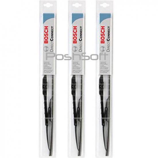 BOSCH DIRECT CONNECT WIPER BLADES 20-20-17 -FRONT Left & Right + REAR - SET OF 3