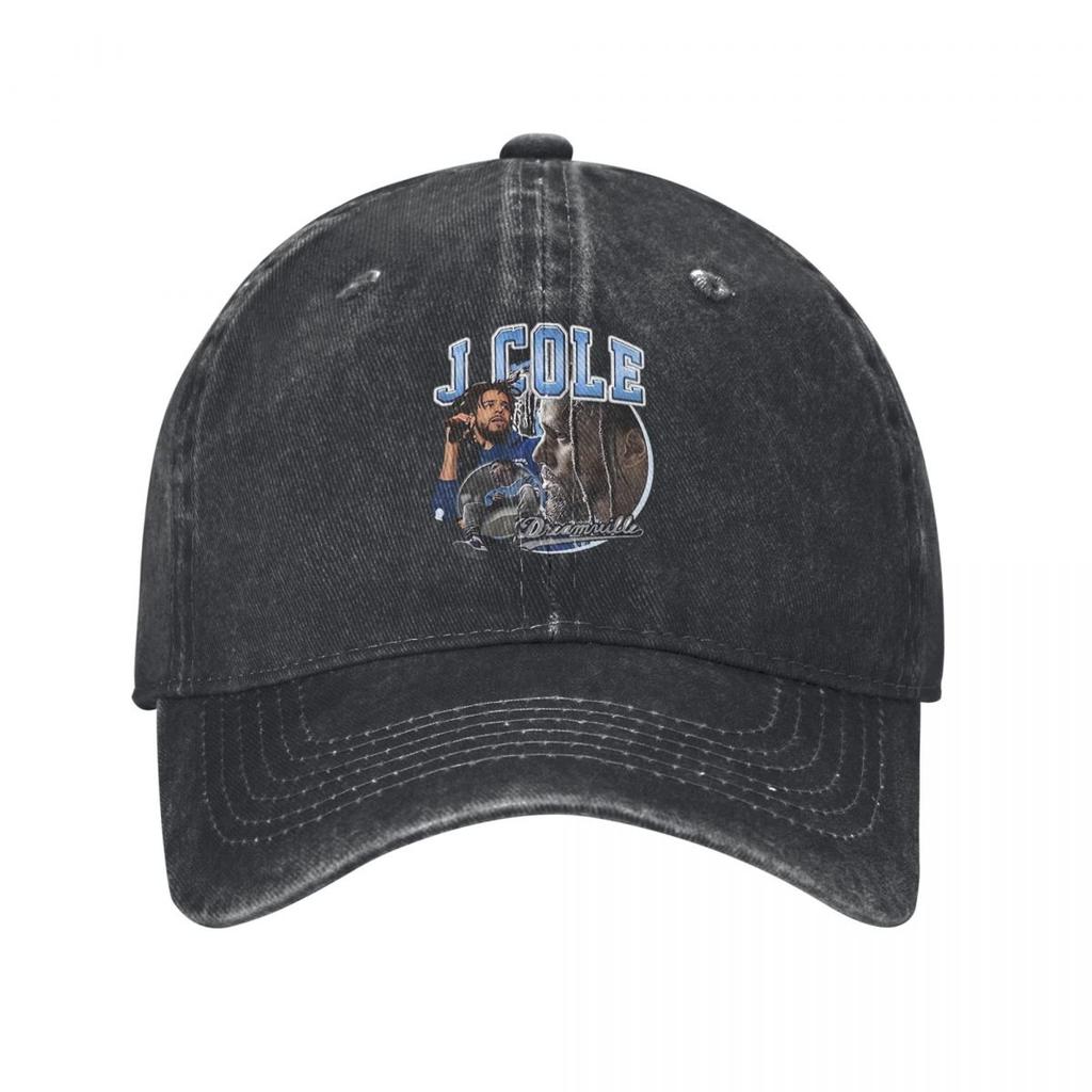 J Cole THE OFFSEASON Vintage Graphic Basketball Player Hip Hop demin Cap Lightweight Caps Unisex Baseball Cap Unisex