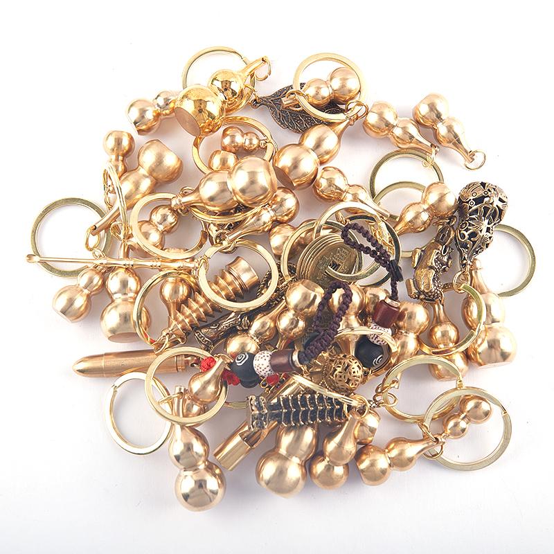 Традиционная китайская натуральная тыква по фен-шуй, латунь, психическое здоровье Wu Lou Wu Lu