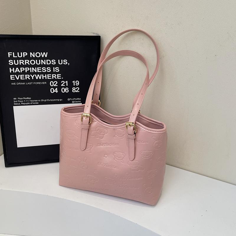 Высококлассная контрастная сумка большой вместимости женская 2025 новая модная дорожная на плечо сумка-тоут для студенток