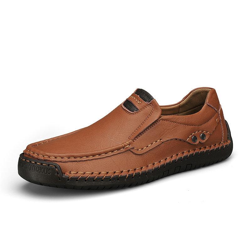 Мужская обувь из натуральной кожи ручной работы, повседневная, роскошный бренд, мужские лоферы, дышащие слипоны, итальянская обувь для вождения, Chaussure Homme