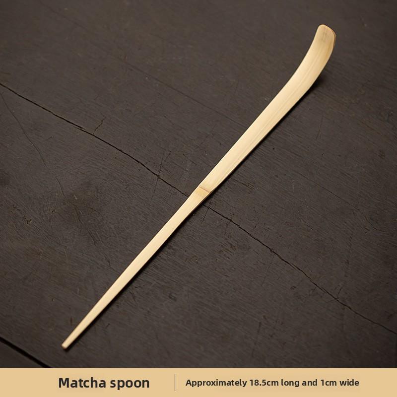 Набор бамбукового венчика для матча - Инструменты для дзен-чайной церемонии с венчиком и чашей из грубой глины, Традиционный подарок для любителей чая