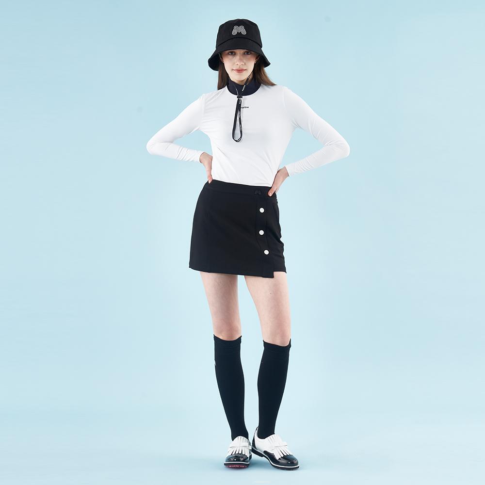 Юбка-обертка MARTINE GOLF H-Line_Черная