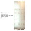 Yousheng Sheer Curtain Цветочная вышитая полупрозрачная ткань рассеивает свет Домашний декор Оконные шторы для гостиной
