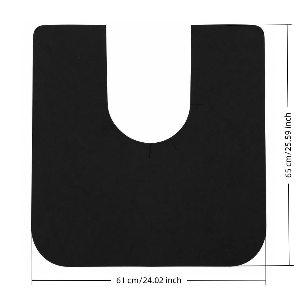 4 Pack U Shaped Toilet Mat Non-Slip Stability Bathroom Mat Durable Toilet Rug  Guest Bathroom