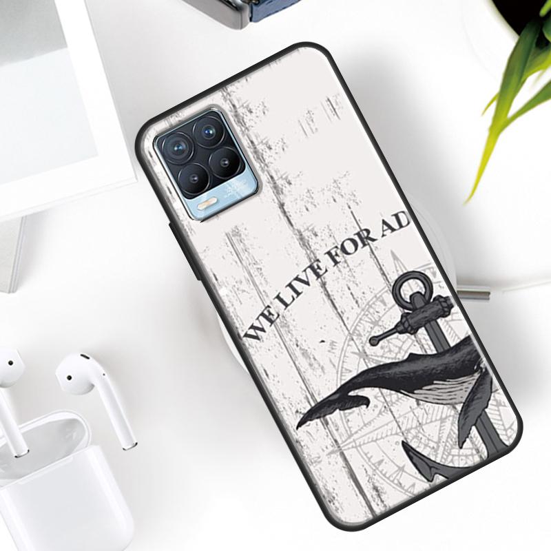 Японский паб Волна Аниме Арт Чехол Для Realme 15 14 11 12 13 Pro Plus GT7 Pro GT6 C55 C51 C53 C35 C33 C61 C65 C67 C71 C75