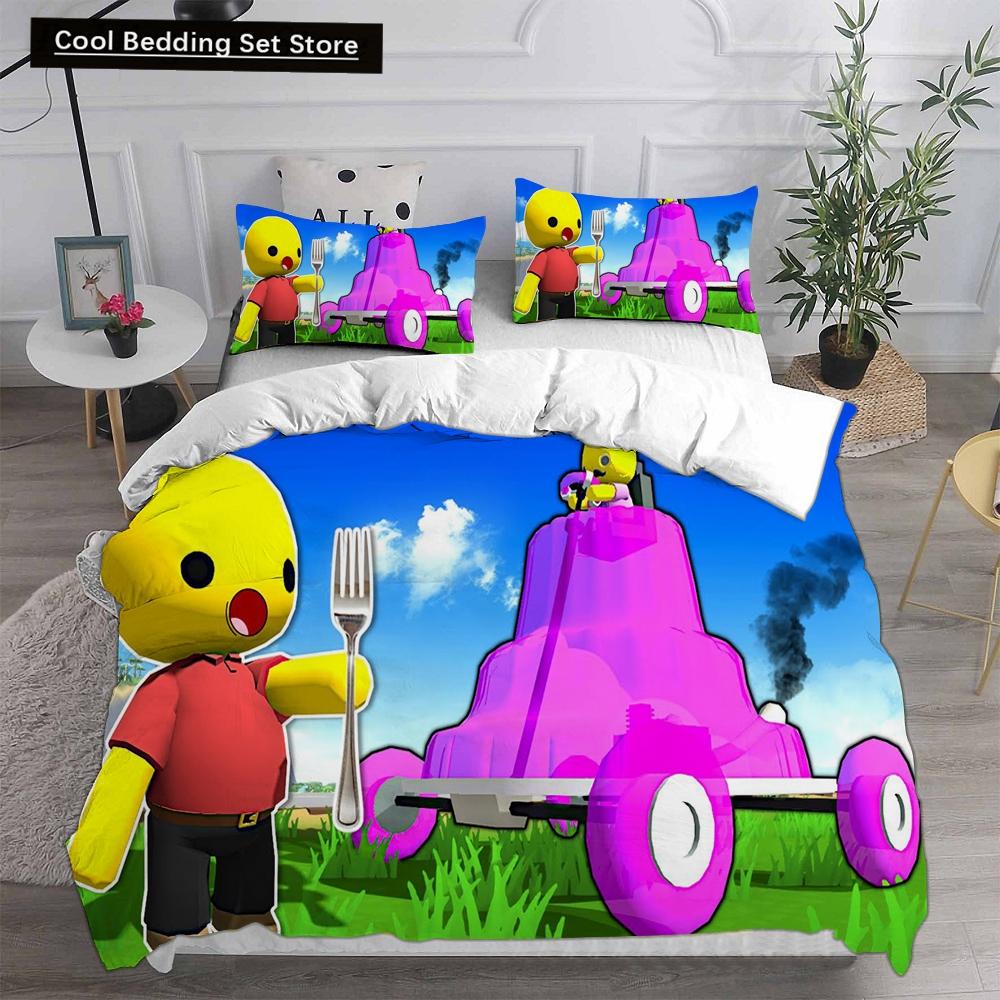 3D Print Wobbly Life Single Twin Full Queen King Size Quilt Anime Bed Cover Pillow Case 2-3 Pieces Duvet Cover Bedding Sets