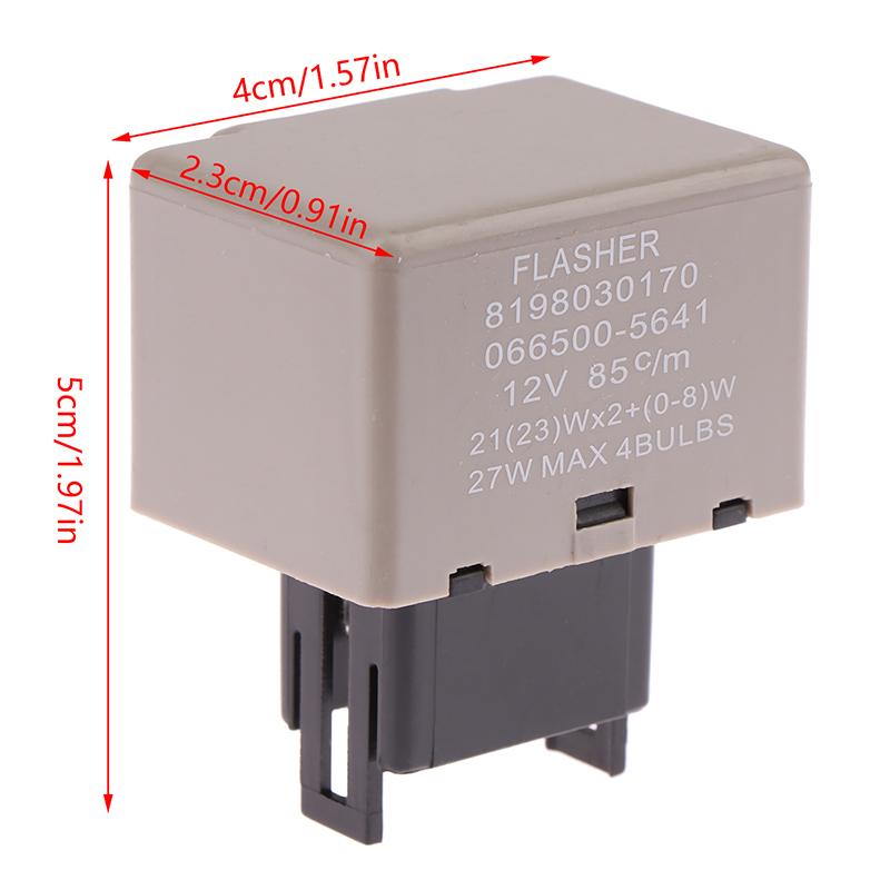 Регулируемая скорость указателя поворота 81980-50030, совместимая с Lexus Toyota Fj Cruiser для Sienna, электронное реле мигалки