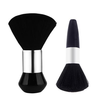 1 шт., мягкая шея, щетка для лица, парикмахерская, черная щетка для бороды, щетка для чистки волос, расческа для салона, парикмахерские инструменты для укладки макияжа