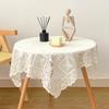 1Pc Cover Cloth Fresh Hollow Out Fashion Tablecloth Rural Style Lace Table Decoration Multiple Sizes