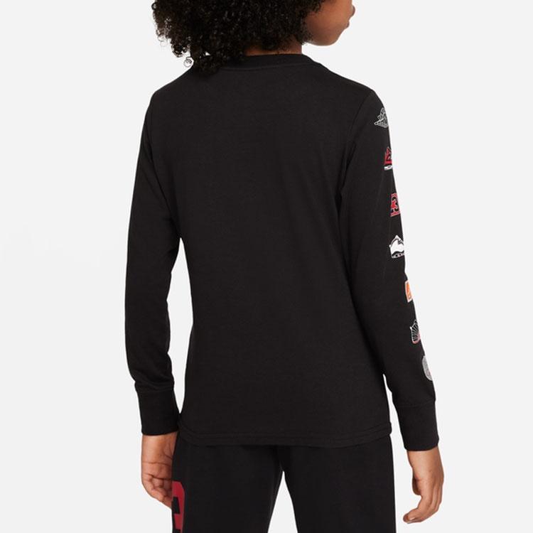 Jordan Kids T Shirts Crew Neck Moderate Kids' HA5342-023