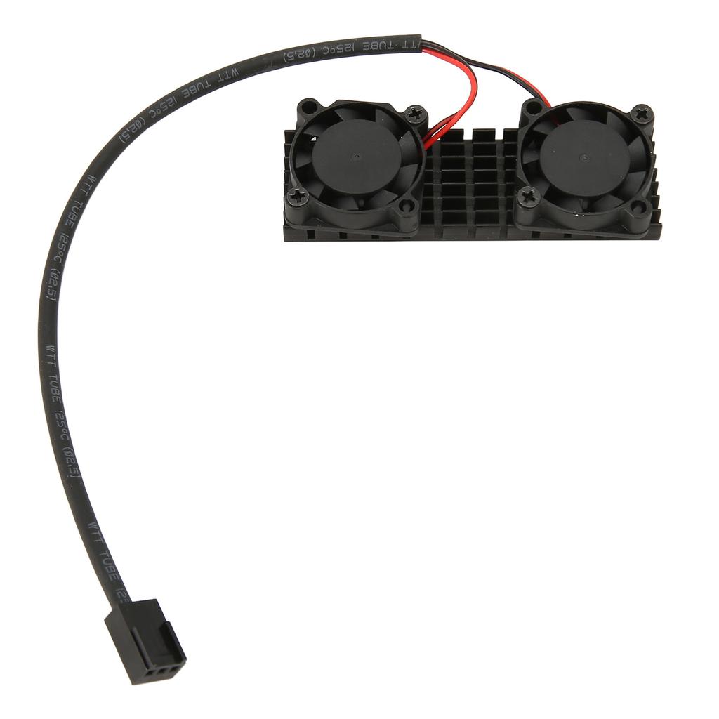 Радиатор для M.2 2280 SSD, 3-контактное питание, алюминиевый сплав, АБС-пластик, 2 охлаждающих вентилятора, кулер для M.2 2280 SSD для настольного компьютера