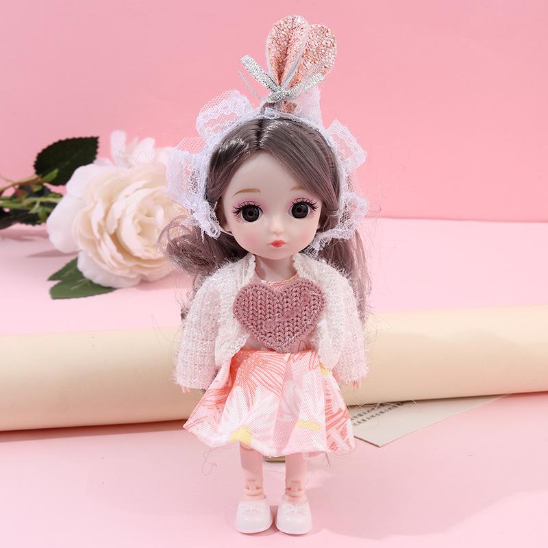 13 Шарнирная 16см Bjd Кукла для переодевания Девочка Подарок на день рождения