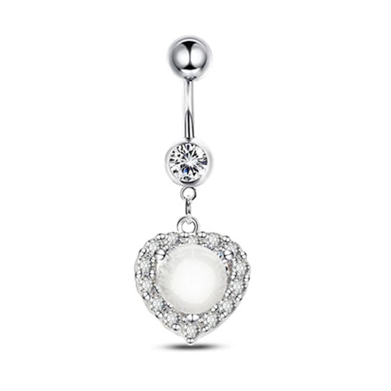 New Stainless Steel Navel Ring Butterfly Pineapple Navel Buckle A Variety Of Puncture Jewelry