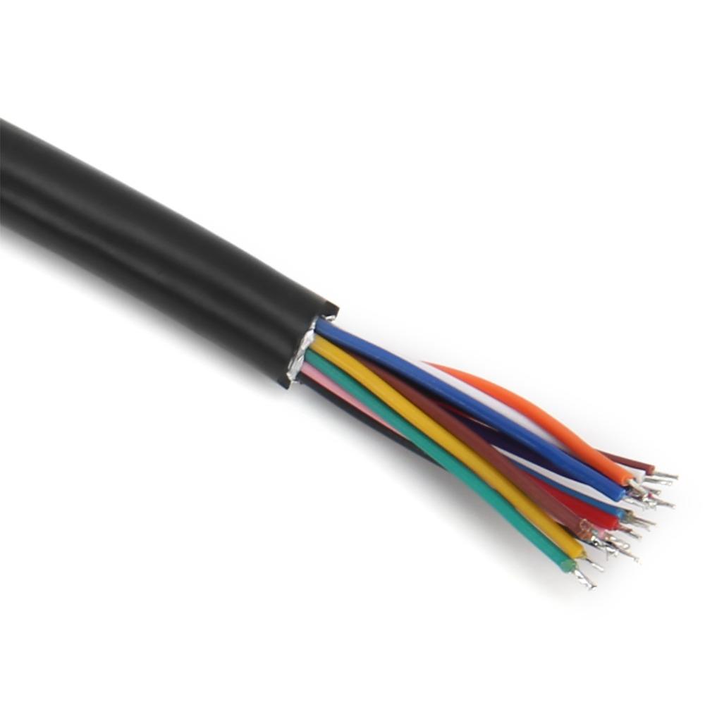 30cm / 11.8Inch Diagnostic Tool Cable 16 Pin Male OBD2 Pigtail Diagnostic Wire Modification