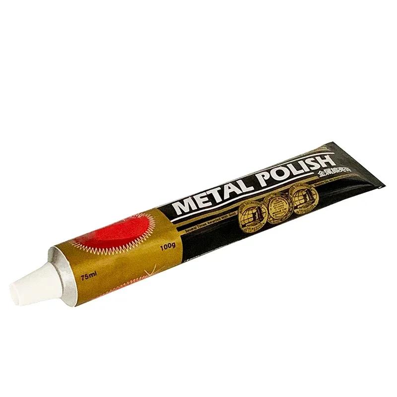 Машина для полировки кремом Воск для зеркальной полировки металла Нержавеющая сталь Часы Полировальная паста Полироль для металла Удаление ржавчины Для мотоцикла