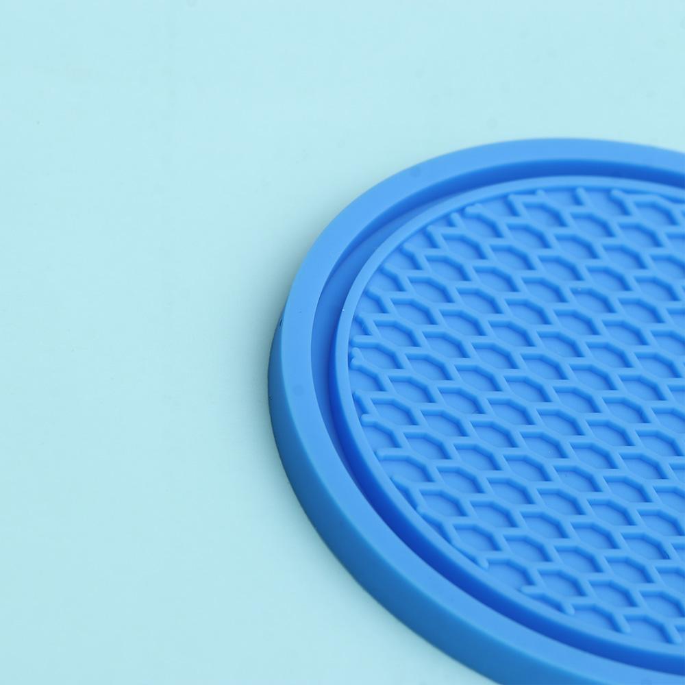 Pads Car Accessories Non-Slip Mat Flower Teacup Car Cup Mat Car Coasters Coaster Drink Coaster