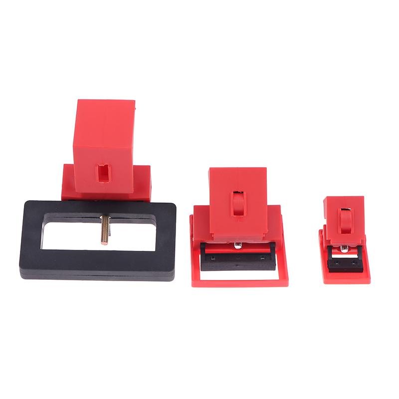 Clamp-On Moulded Case Circuit Breaker Lockout Device Isolation Appliance Electrical Power Blocked Loto Safety Tagout Lockout