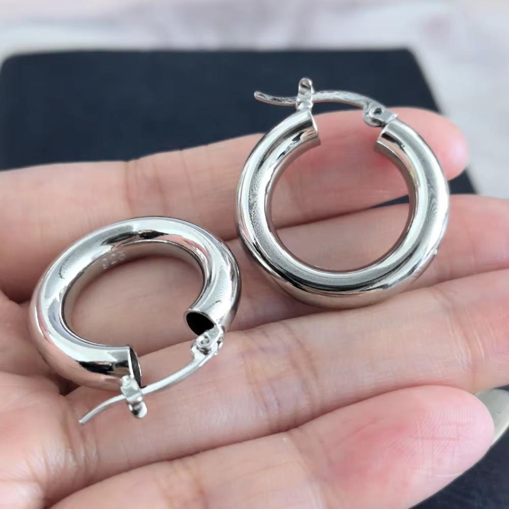 925 Sterling Silver Bow Knot Pearl Earring for Women Versatile Korean Design Gift Jewelry Dropshipping