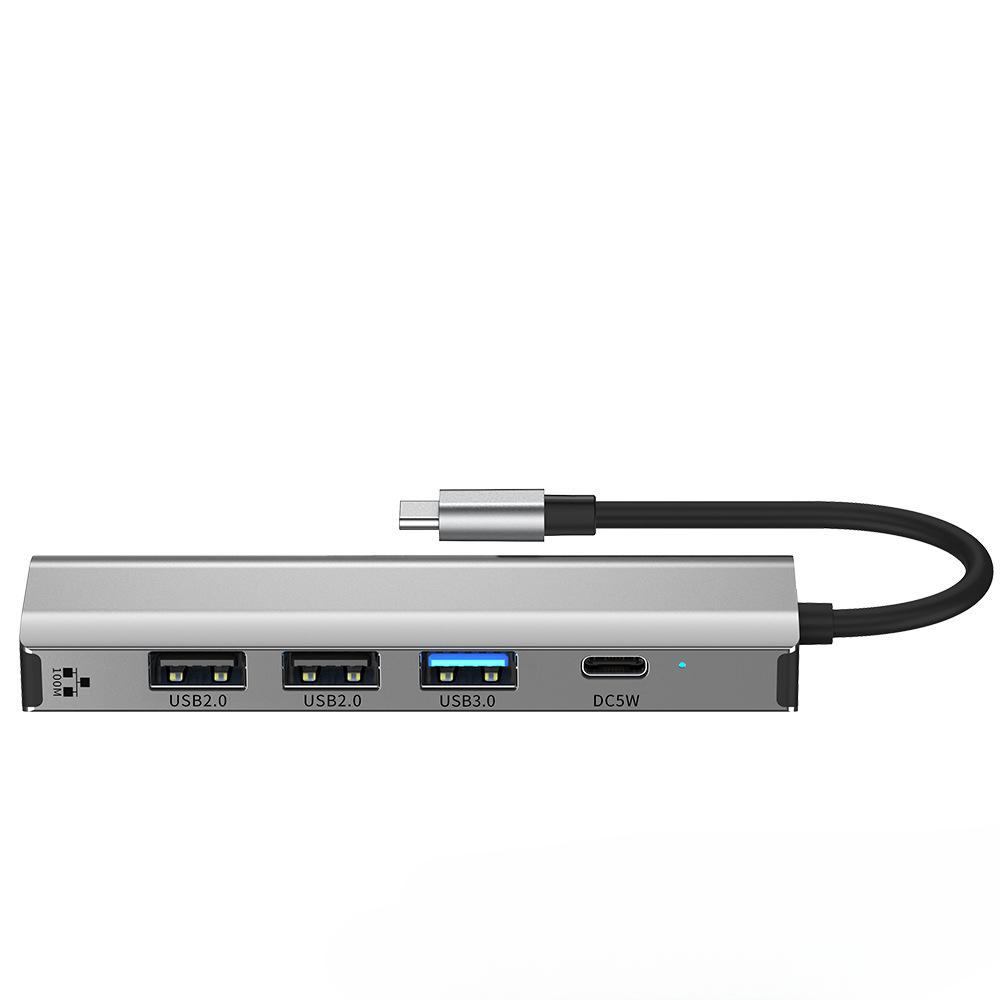 Адаптер USB C к RJ45 Ethernet 100 Мбит/с Type C к сетевому LAN-конвертеру для ноутбука ПК MacBook