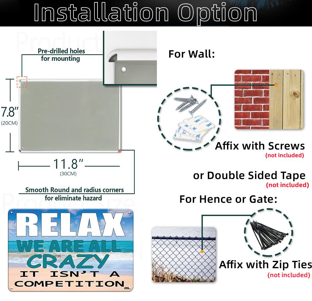 Funny Animal Slogan Metal Plaque Sign Vintage Tin Poster Humor Words Personalized Wall Decoration Farm House Decor Accessories