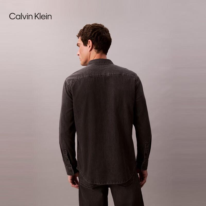 Calvin Klein Джинсовая куртка-рубашка мужская Классическая джинсовая