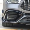Front Bumper Spoiler for Mercedes Benz CLA45 AMG C118   Glossy Black Bumper Spoilers Fog Lights Decorative Cover