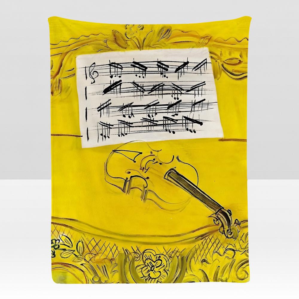 Плед R-Raoul D-Dufy Мягкий Фланелевый Плед для Кровати Спальни Дивана Пикника Плед Приятный к Коже Дышащий Подарок Покрывало