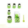Rust Steel Biscuit Mold Vegetable and Fruit Cutting Full Protective Hand Embossing Mold Mini Vegetable Cutting Mold Set Mini Pie