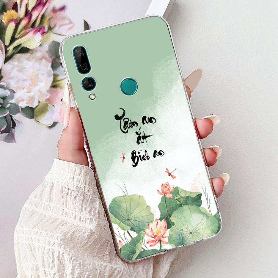 For Huawei Y9 Prime 2019 Case STK-L21 Colorful Flowers Painted Cover Soft Silicone Phone Case For Huawei P Smart Z STK-LX1 Shell