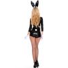 Sexy Leather Bunny Costume Halloween Anime Girl Cosplay Outfit Roleplay Uniform Set