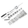 Набор из 32 шт. Набор ручных инструментов для метчиков из легированной стали с высокой твердостью
