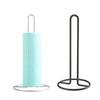 Free Standing Roll Paper Towel Holder Stainless Steel Tissue Stand Vertical Napkins Rack for Home