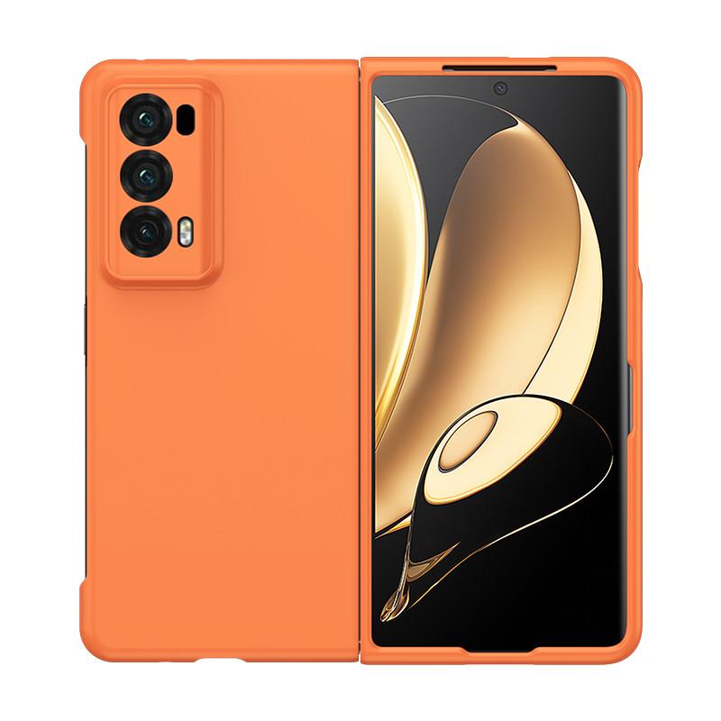 PC Hard Shell Phone Case For Honor Magic V2 Solid Color Protective Cover