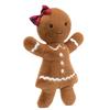 Jellycat Christmas Series Gingerbread Ruby Cute Doll Plush Doll 33cm Tall