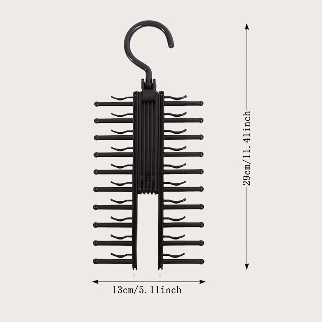 1/2 шт. Вешалка для хранения галстуков, большой вместимости, с зажимами для бантов, стойка для подвешивания шарфов и ремней, держатель для демонстрации галстуков и ремней, для гардероба, для дома