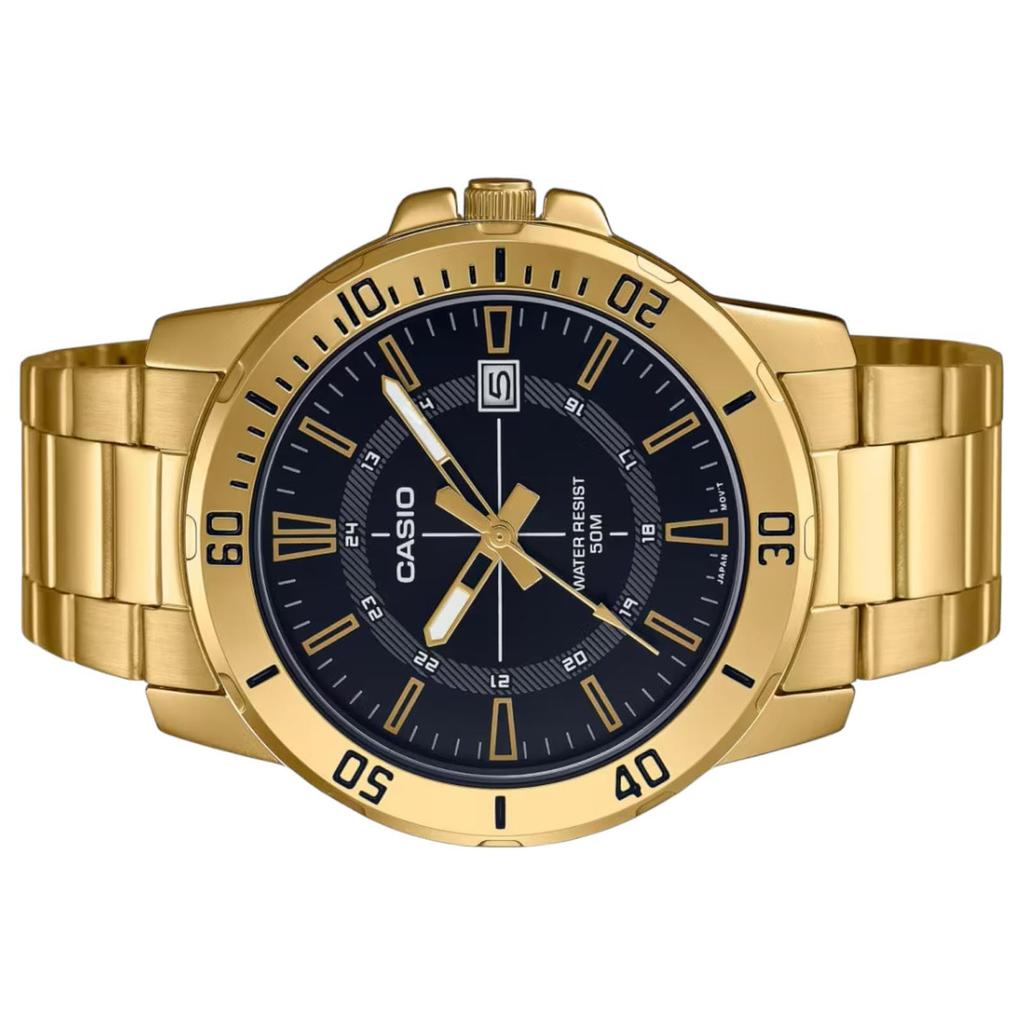 Casio Men's Dress Watch MTP-VD01G-1CVUDF