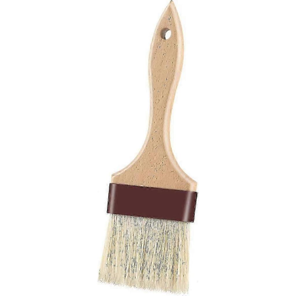 Pastry Brushes For Baking Basting Brush With Boar Bristle And Beech Hardwood Handles Culinary Oil Brush For Bbq Butter Grill Bbq Sauce Baster Marinade
