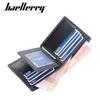 Luxury Men's Leather Tri-Fold Wallet - Spacious, Stylish Business ID & Card Holder