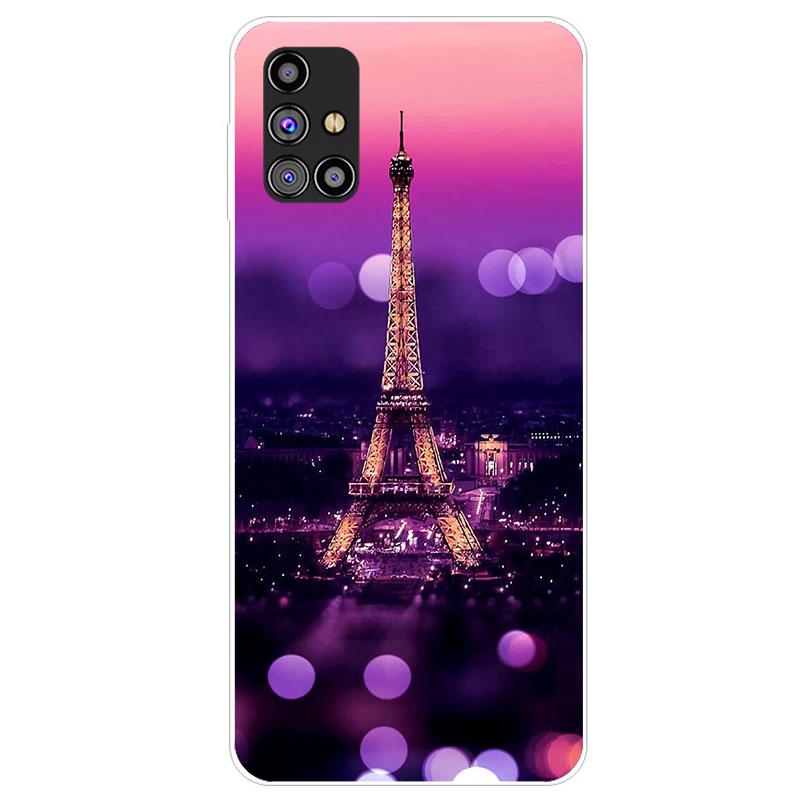 Чехол для телефона Samsung M31s Мягкий силиконовый чехол TPU для Samsung Galaxy M31s Чехол M31 SM 31S GalaxyM31 Бампер Coque